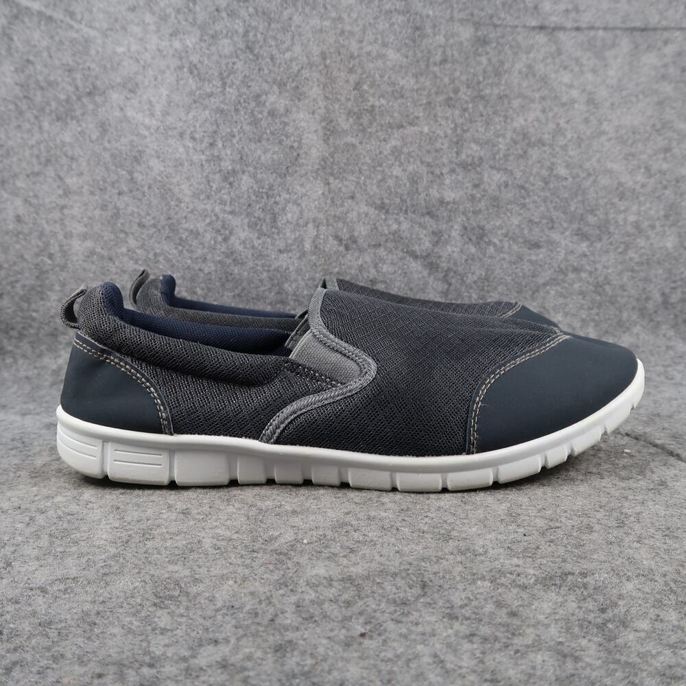 Casual Shoes Mens 10 Slip On Loafer Sneakers Mesh Comfort Flat Trainers Walking